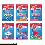 AirHeads Jumbo Scented Erasers Pack of 6 AirHeads Fruit Smelly Cool Jumbo Erasers for Girls and Boys Fun Erasers for Kids